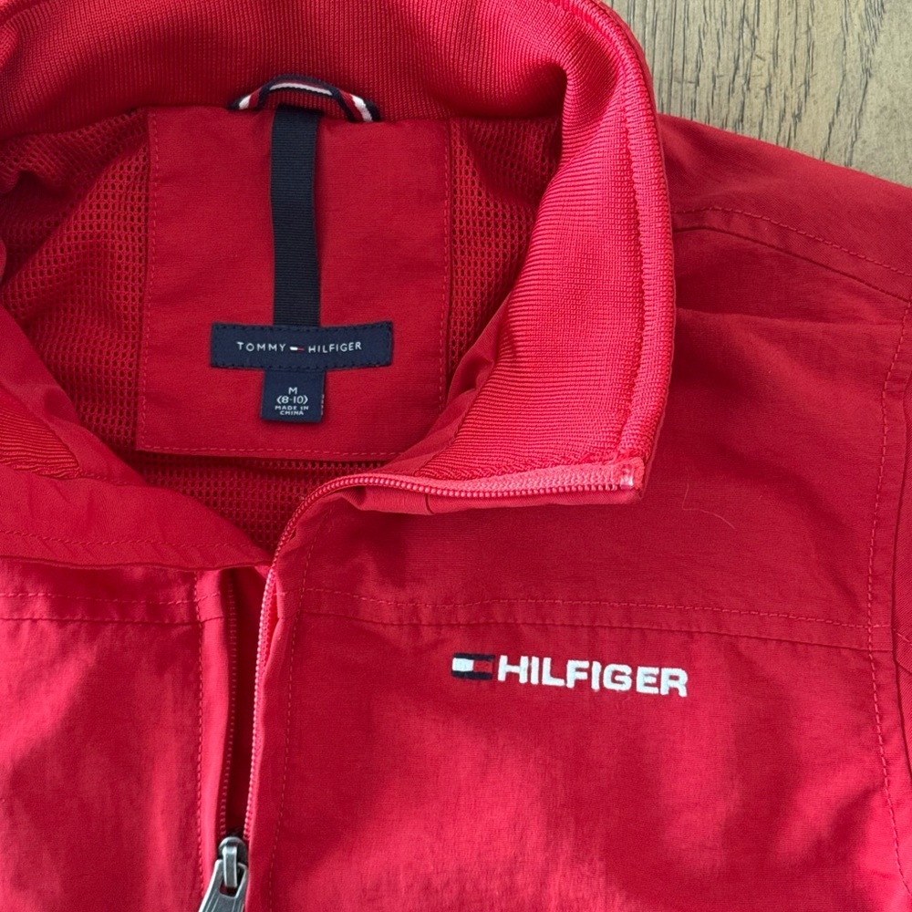 Tommy Hilfiger RegattaY2K Streetwear Zip Jacket Youth Medium 8–10 or Women’s XS